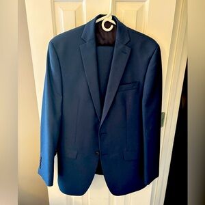 Calvin Klein 3 Piece Navy Suit
